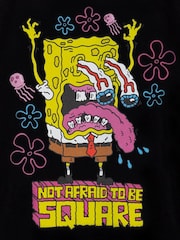 Vanilla Underground Black Sponge Bob Square Pants Short Sleeved T-Shirt - Image 2 of 6