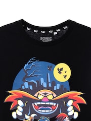 Vanilla Underground Black Sonic the Hedgehog Short Sleeved T-Shirt - Image 2 of 8