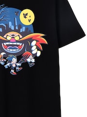 Vanilla Underground Black Sonic the Hedgehog Short Sleeved T-Shirt - Image 3 of 8