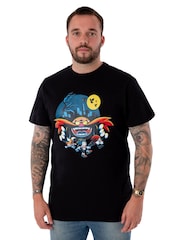 Vanilla Underground Black Sonic the Hedgehog Short Sleeved T-Shirt - Image 8 of 8