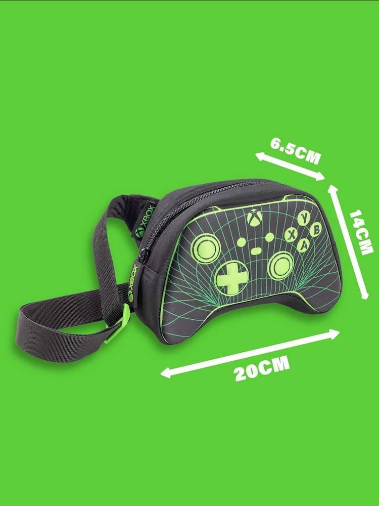 Vanilla Underground Black Xbox Unisex Kids Black Cross-Body Bag - Image 6 of 6