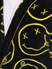 Vanilla Underground Black Nirvana Hooded Bath Robe - Image 5 of 6