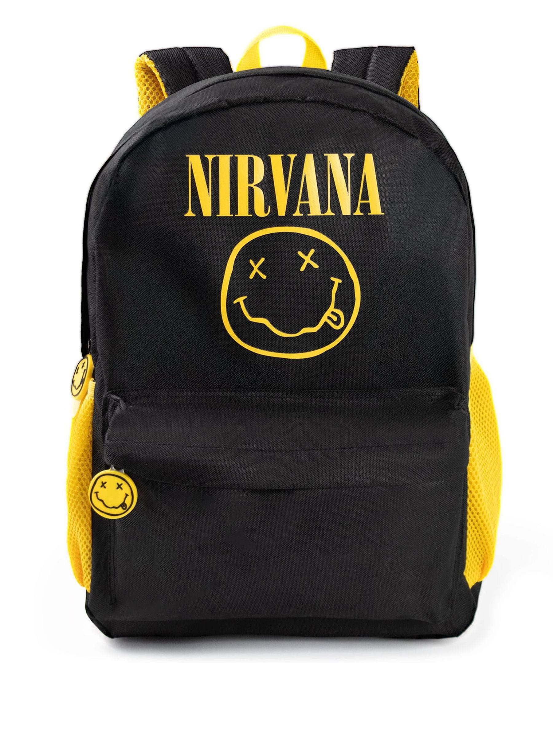 ナーバナページ Buy Vanilla Underground Black Nirvana Unisex Backpack from Next USA