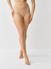 Latte Sandal Toe Sheer 5 Denier Tights - Image 1 of 3