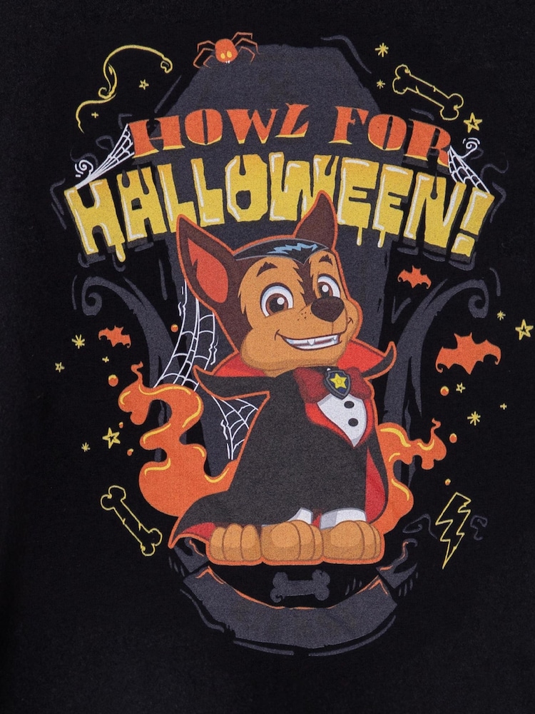 Vanilla Underground Black Paw Patrol Short Sleeved T-Shirt - Image 2 of 5
