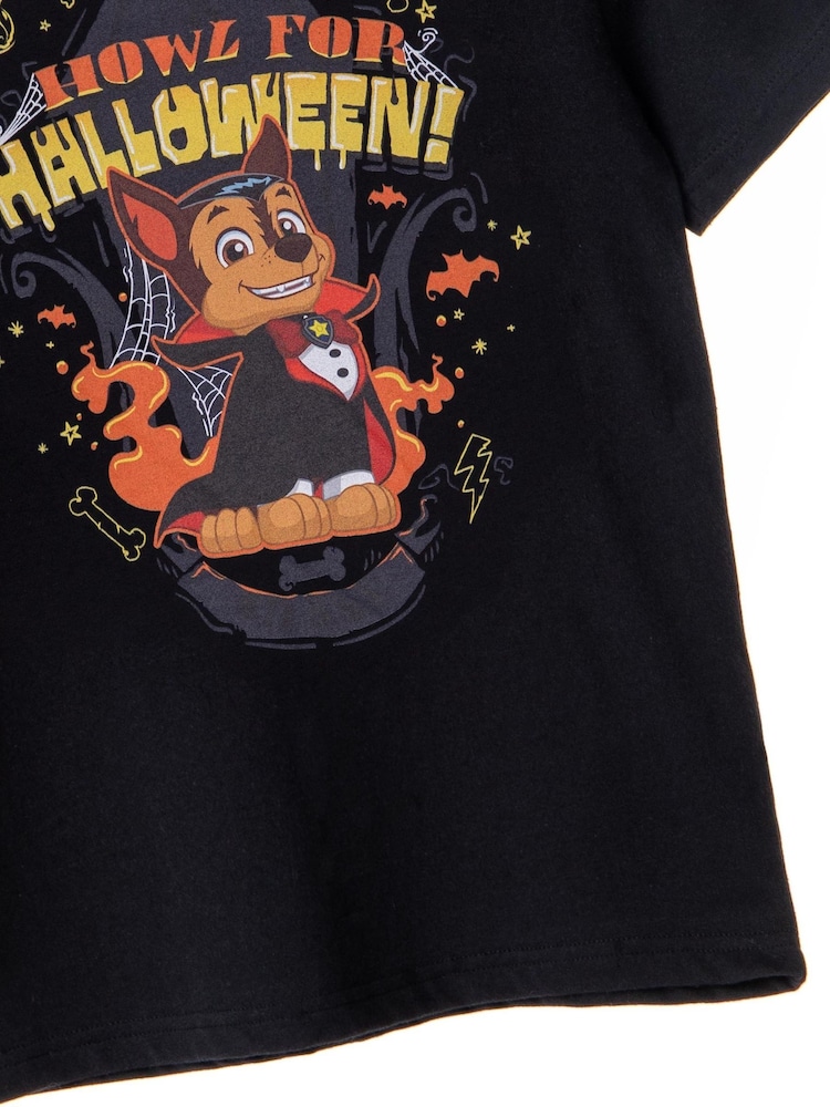 Vanilla Underground Black Paw Patrol Short Sleeved T-Shirt - Image 5 of 5