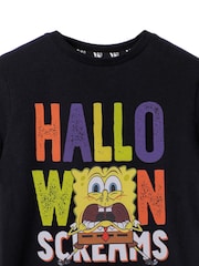 Vanilla Underground Sponge Bob Square Joggers Short Sleeved T-Shirt - صورة 3 من 5