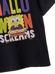 Vanilla Underground Sponge Bob Square Joggers Short Sleeved T-Shirt - صورة 5 من 5