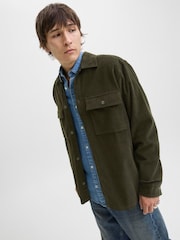 JACK & JONES Green Cord Shirt - Image 2 of 5