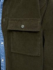 JACK & JONES Green Cord Shirt - Image 5 of 5