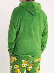 Vanilla Underground Green The Simpsons Homer Long Sleeve Long Leg Pyjamas Set - Image 2 of 6