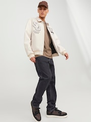 JACK & JONES Black Chris Relaxed Fit Jeans - Image 3 of 5
