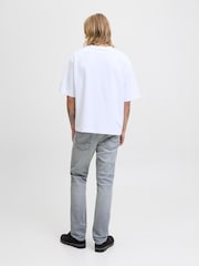 JACK & JONES Grey Glenn Slim Fit Jeans - Image 4 of 5