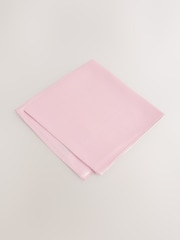 Light Pink Silk Tie Pocket Square and Pin Set - Image 4 of 4