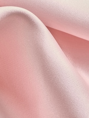 Light Pink Silk Tie Pocket Square and Pin Set - Image 5 of 5