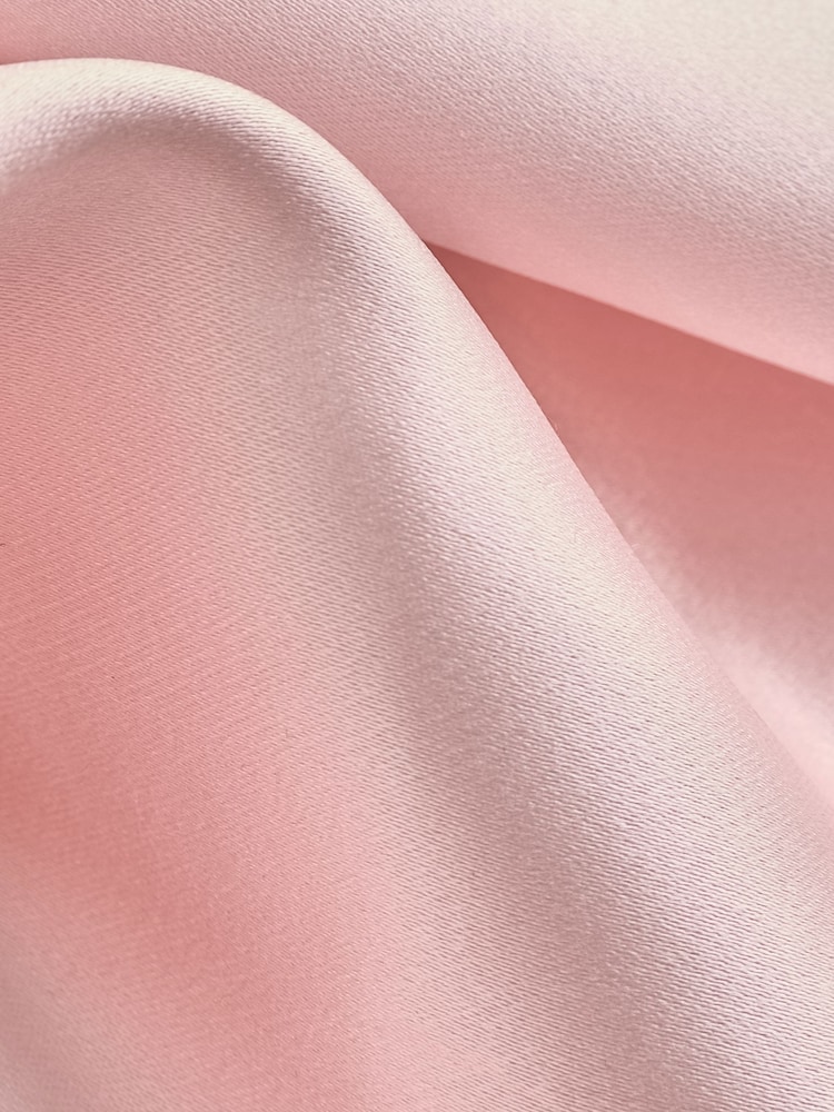 Light Pink Silk Tie Pocket Square and Pin Set - Image 5 of 5 Light Pink Silk Tie Pocket Square and Pin Set - Image 5 of 5