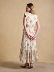 Joules Penelope V Neck Tiered Maxi Dress - Imagen 2 de 9