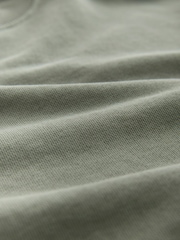 Navy Blue/Khaki Green Lightweight Cotton Rich Jersey Crew Sweatshirt 2 Pack - Image 11 of 11