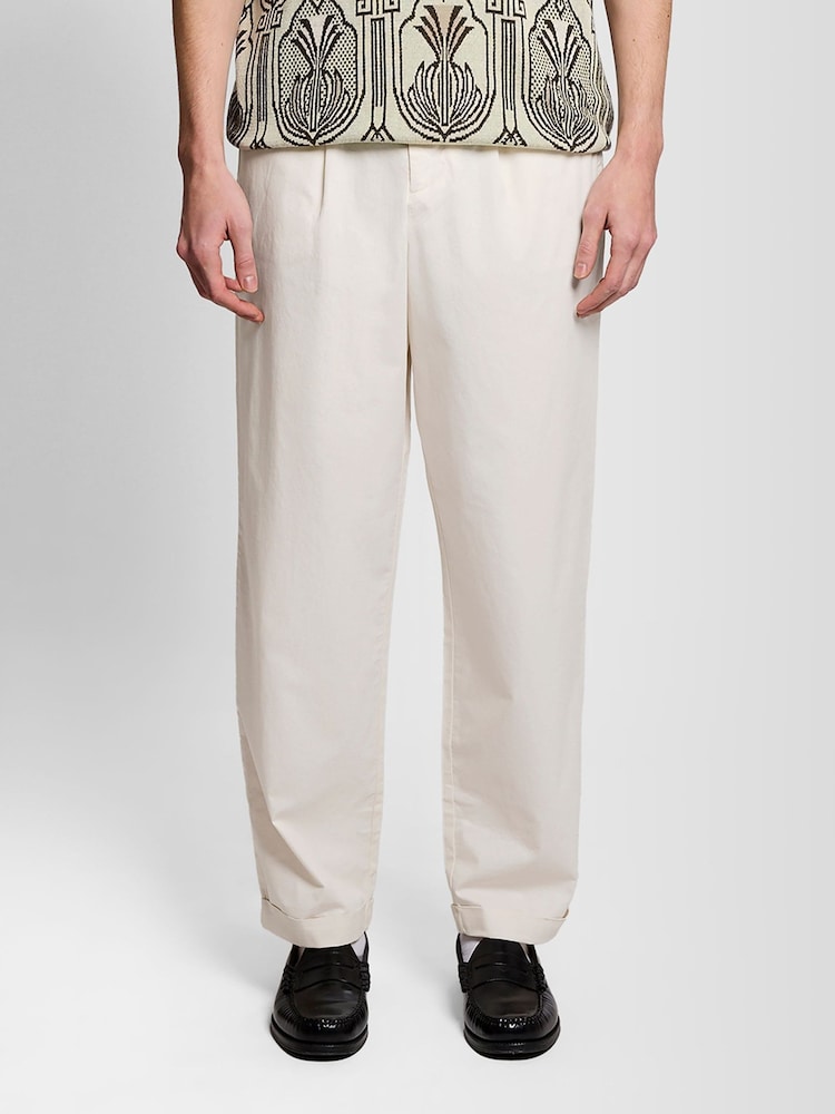 Lyle & Scott Cream Superfine Chino - Image 1 of 5 Lyle & Scott Cream Superfine Chino - Image 1 of 5