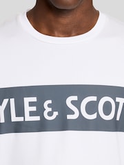 Lyle & Scott White Sports Chest Branded T-Shirt - Image 2 of 6