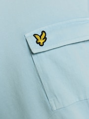 Lyle & Scott Blue Cargo Pocket T-Shirt - Image 5 of 6