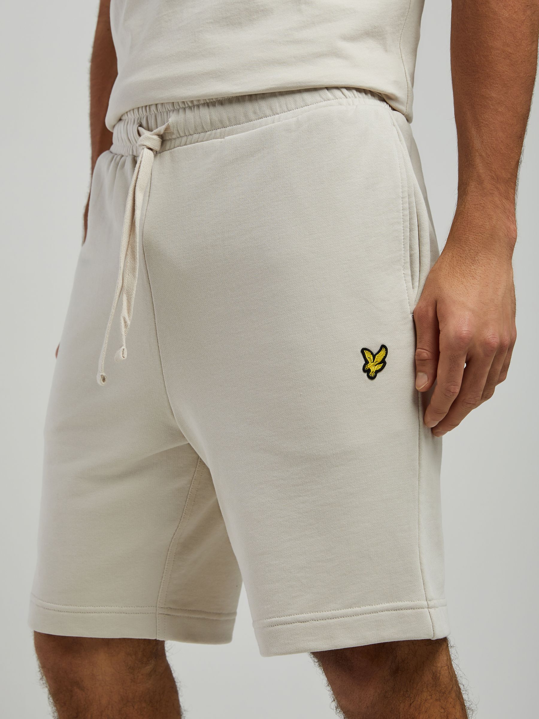 Buy Lyle & Scott White Cotton Jersey Shorts from Next USA