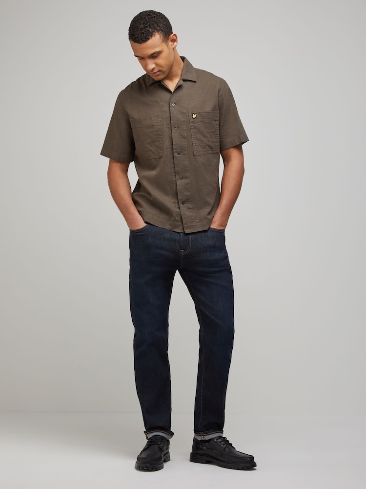 Lyle & Scott kubanisches Kragenhemd mit Kurzarm - Bild 2 von 4