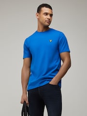 Lyle & Scott Blue Plain T-Shirt - Image 1 of 4
