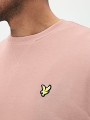 Lyle & Scott Pink Crew Neck Sweatshirt - Image 3 of 4