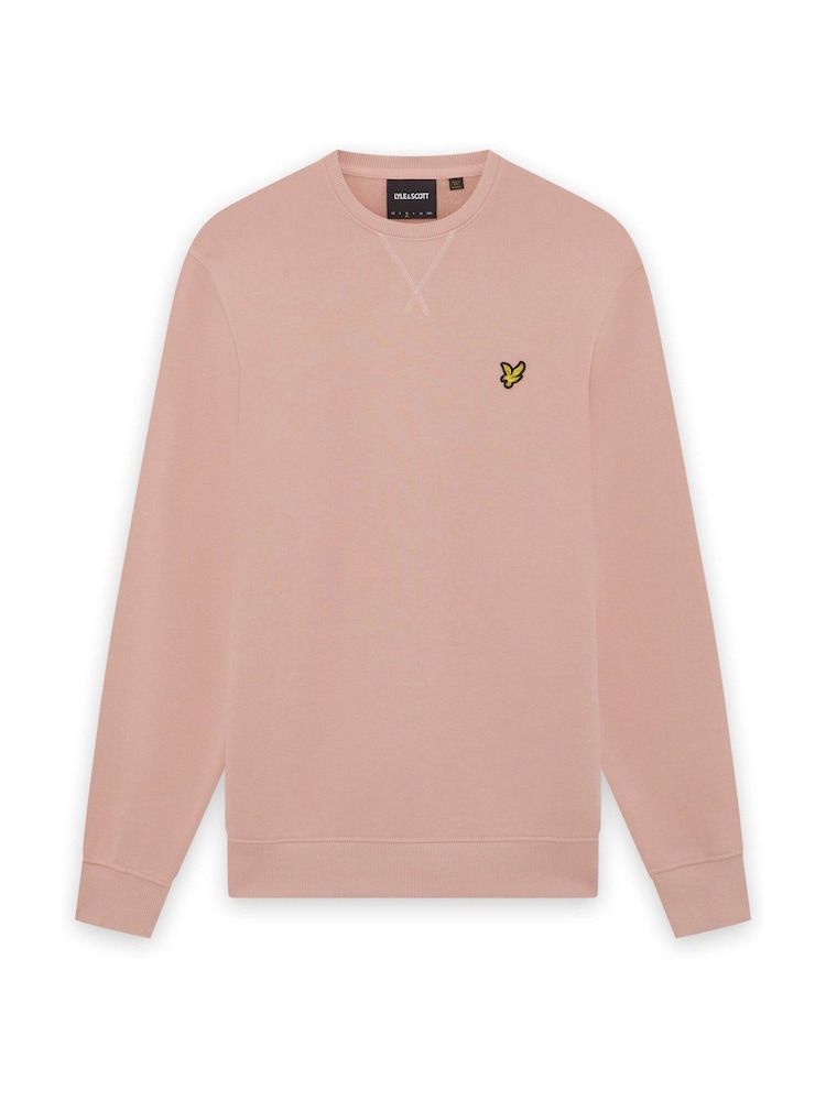 Lyle & Scott Pink Crew Neck Sweatshirt - Image 4 of 4