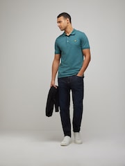 Lyle & Scott Green Classic Polo Shirt - Image 3 of 4