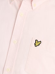 Rozā - Lyle & Scott īsroku oksfordas krekls - Attēls 6 no 6