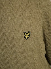 Lyle & Scott Leinen-Blend Langarmpullover - Bild 5 von 6