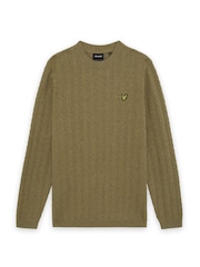 Lyle & Scott Leinen-Blend Langarmpullover - Bild 6 von 6