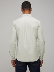 Lyle & Scott Grey Cotton Oxford Shirt - Image 2 of 4