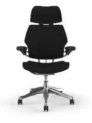 Humanscale Black Freedom Headrest Office Chair - Image 4 of 6