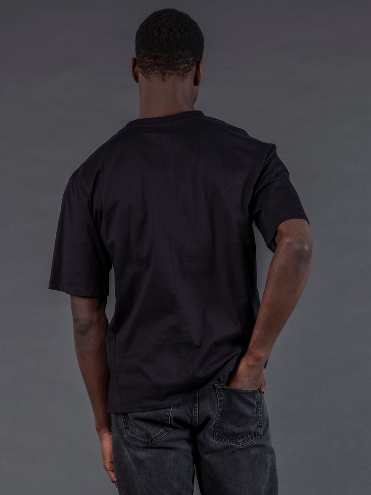 Religion Black Crack T-Shirt - Image 2 of 5