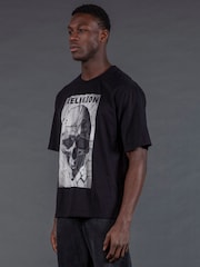Religion Black Crack T-Shirt - Image 3 of 5