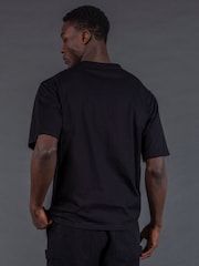 Religion Black Appliqué T-Shirt - Image 3 of 7