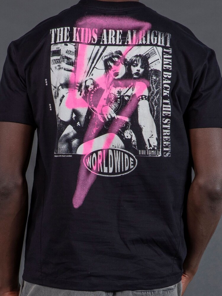 Religion Black Lightning Bolt T-Shirt - Image 5 of 5