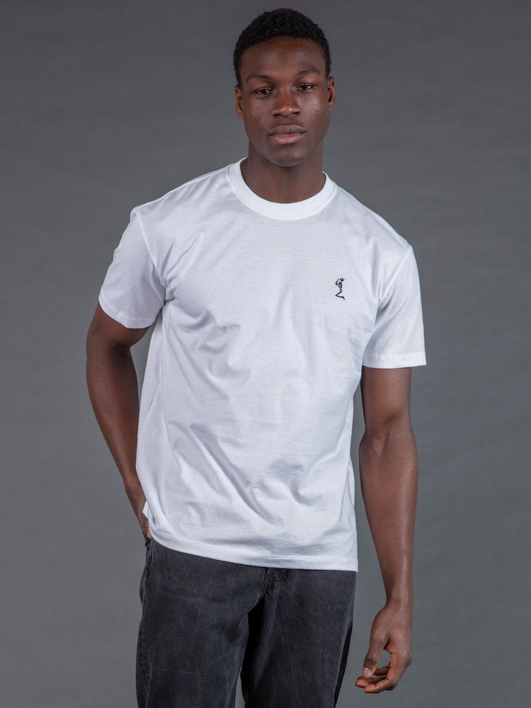 Religion White Lightning Bolt T-Shirt - Image 1 of 5 Religion White Lightning Bolt T-Shirt - Image 1 of 5