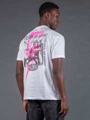 Religion White Lightning Bolt T-Shirt - Image 4 of 5
