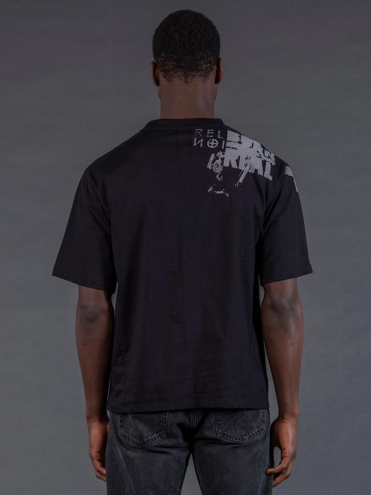 Religion Black Montage Colour T-Shirt - Image 2 of 5 Religion Black Montage Colour T-Shirt - Image 2 of 5
