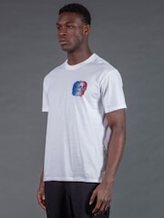 Religion White Multi Skull T-Shirt - Image 3 of 5