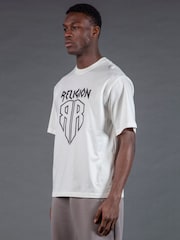 Religion White Shield T-Shirt - Image 2 of 4
