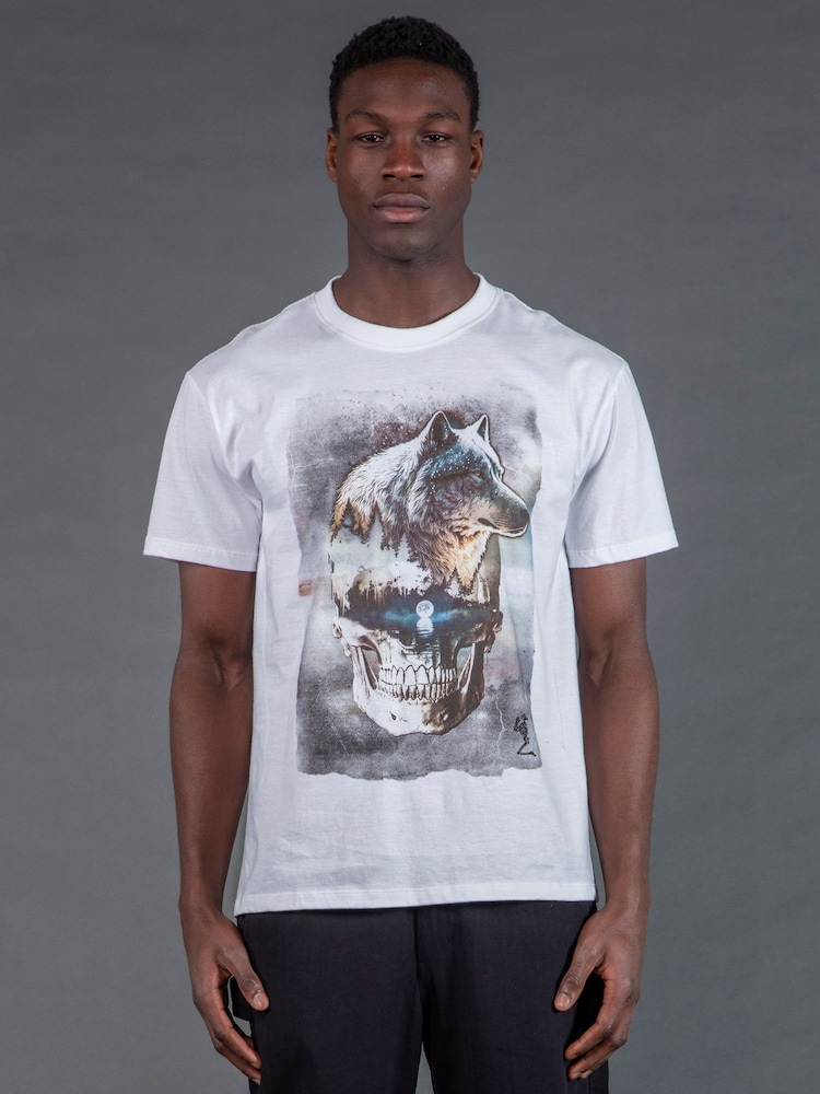 Religion White Wolves T-Shirt - Image 1 of 5