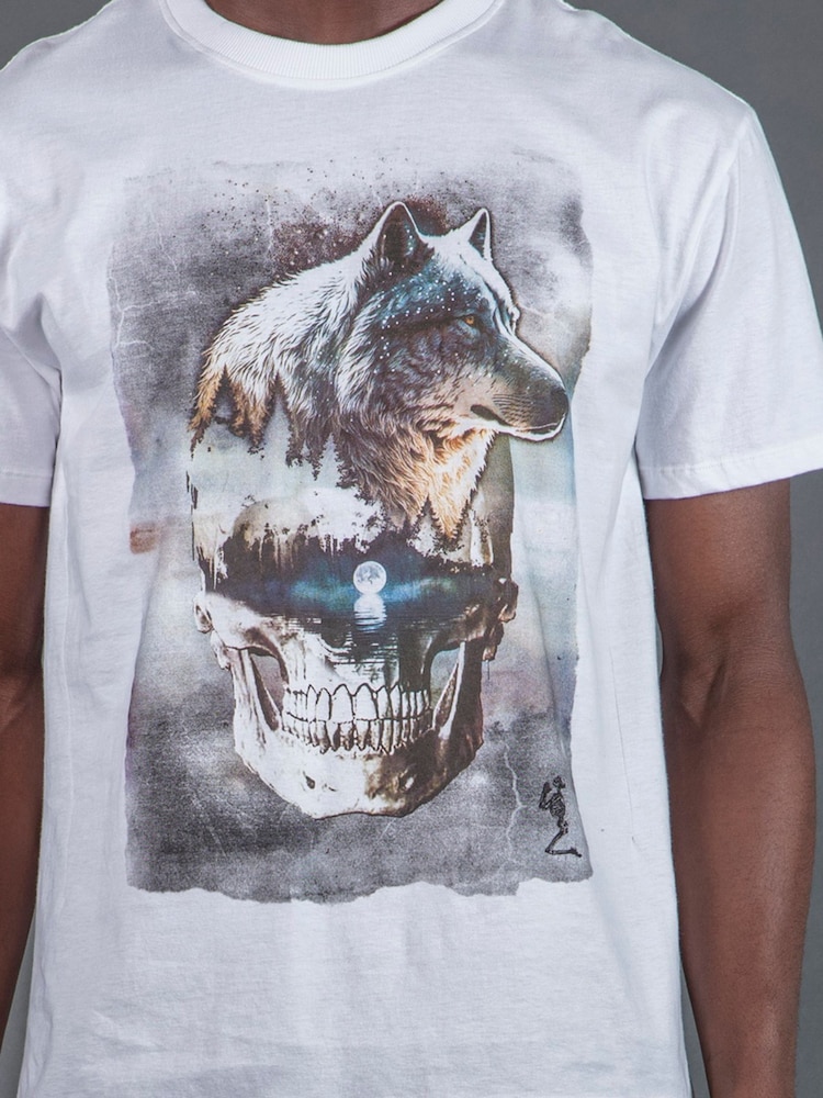 Religion White Wolves T-Shirt - Image 5 of 5