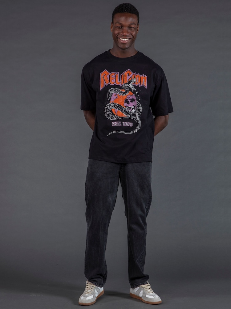 Religion Black Chief T-Shirt - Image 2 of 6 Religion Black Chief T-Shirt - Image 2 of 6