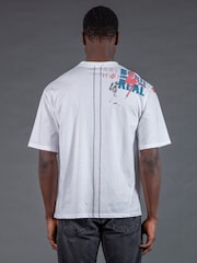 Religion White Montage Colour T-Shirt - Image 3 of 6