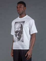 Religion White Crack T-Shirt - Image 3 of 6